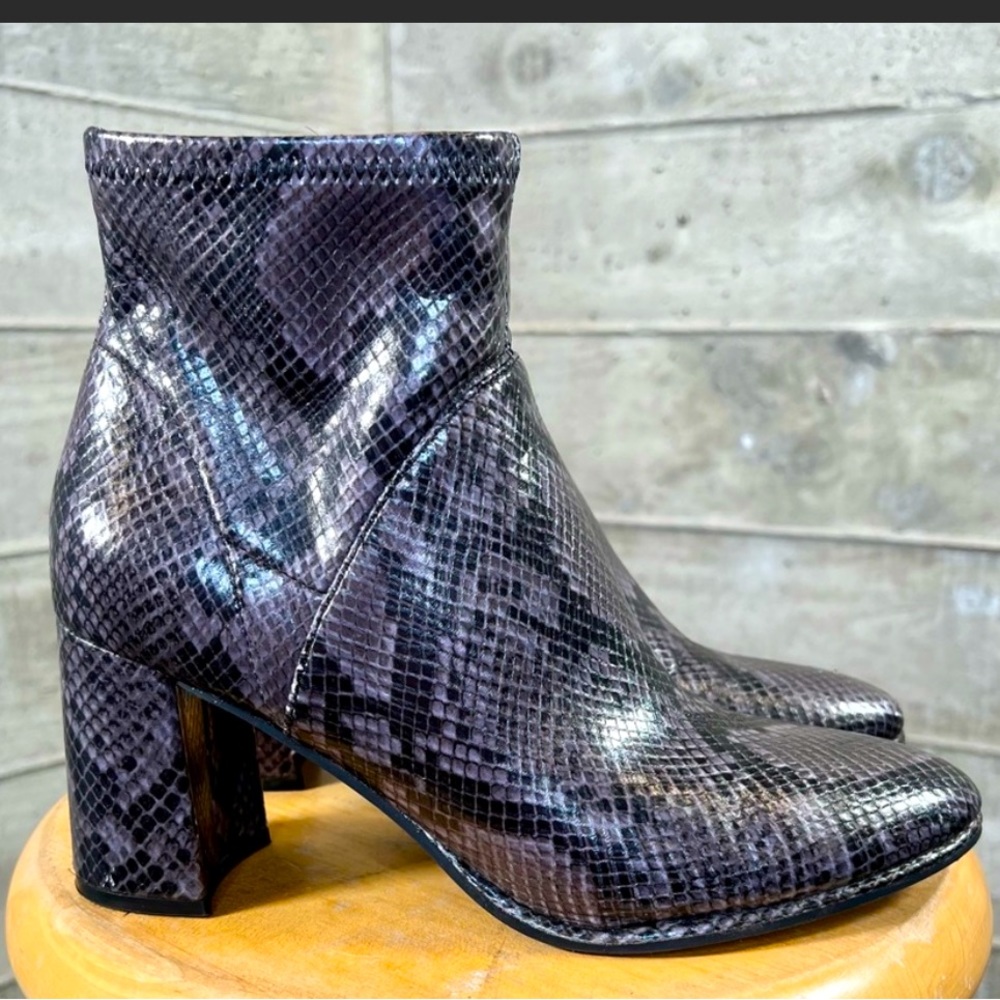 Marc Fisher snakeskin boots